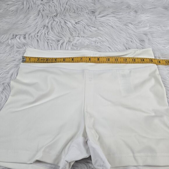 Adidas Tennis Y-Back Dress Womens Large 2 Piece With Shorts White New With Tags - Picture 11 of 16